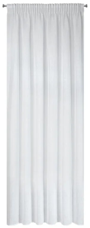 Biela záclona na páske VIOLA 140x270 cm