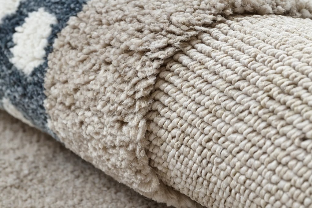 Koberec YOYO EY80 kruh bielo/ béžový - Líška