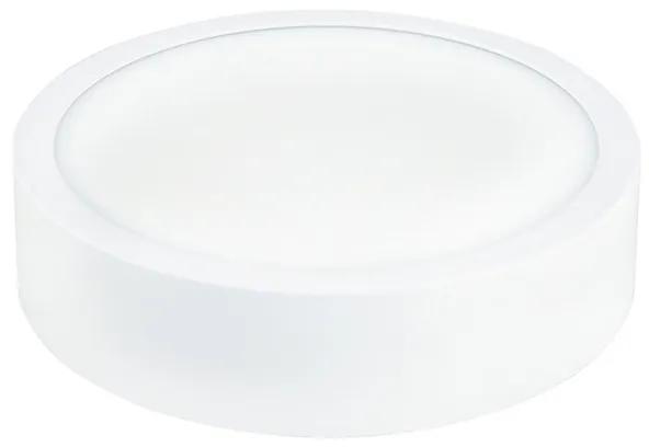 McLED Prisadené LED osvetlenie VANDA R14. 14W, denná biela, 17cm, okrúhle, biele