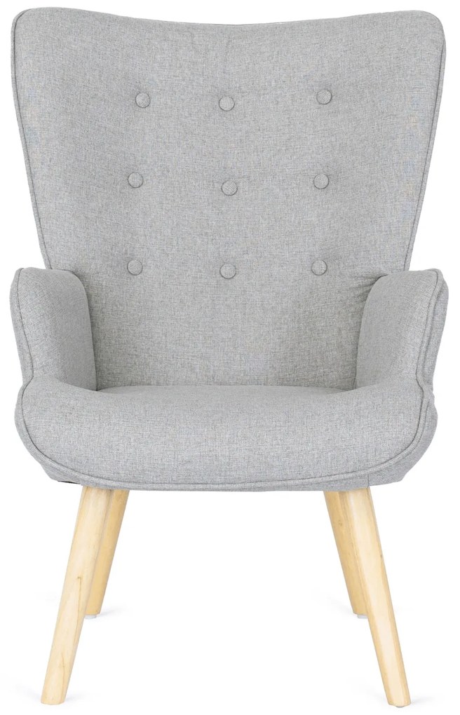 PROXIMA.store - Moderné kreslo LOZANO 2 FARBA: sivá