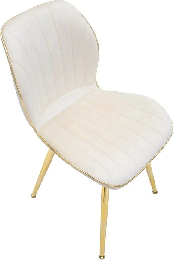 Krémovobiele jedálenské stoličky v súprave 2 ks Paris – Mauro Ferretti