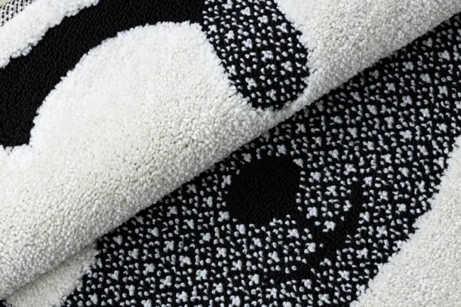 Koberec JOY Sheep krém / čierny
