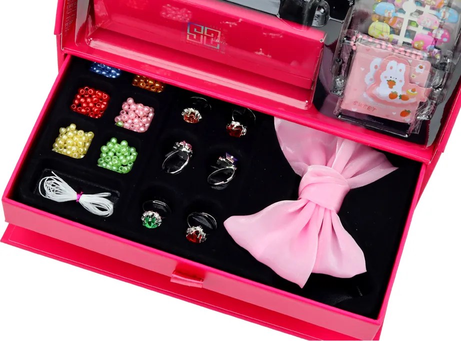 LEAN Toys Kreatívna kozmetická súprava v príslušenstve Creation Chest