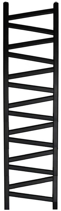 Kúpeľňový radiátor Mix Kalipso Mk 160/40 1600x440 mm čierna