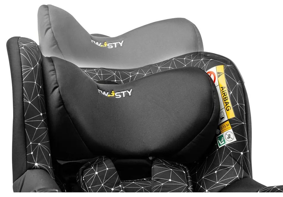 Autosedačka CARETERO Twisty Isofix i-Size black 2020