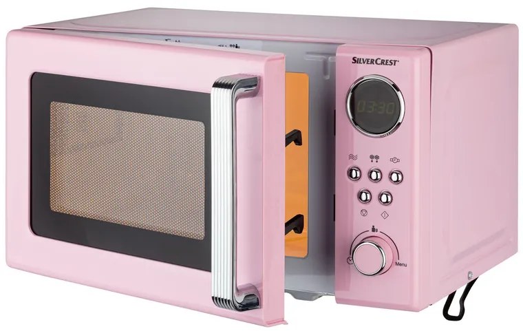 Silvercrest®  Kitchen Tools Mikrovlnná rúra Smwc 700 C1, ružová  (100351986)