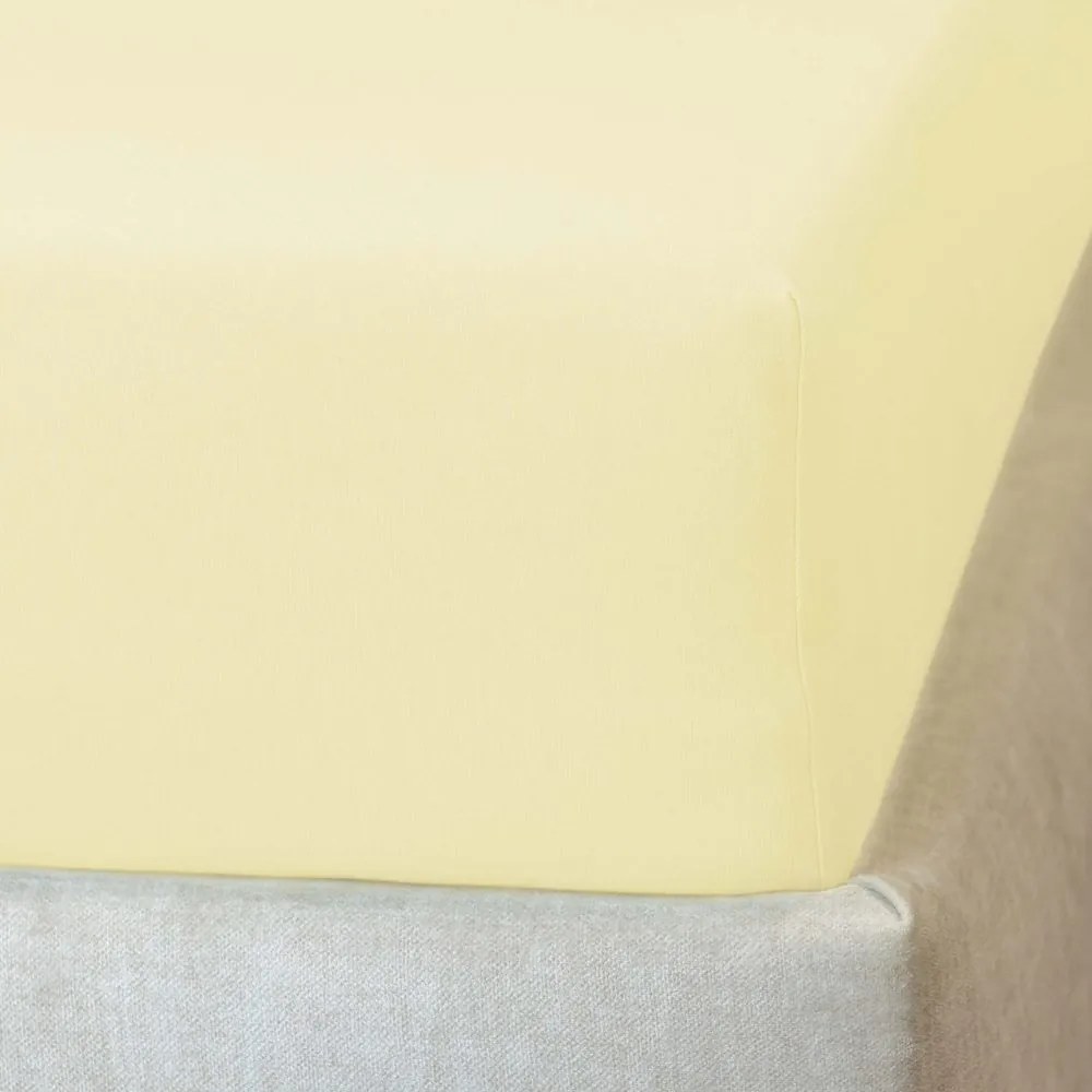 Polášek Jersey plachta s elastanom - Modrá | 180 x 200 cm