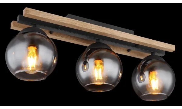 Globo 15569-3DW - Prisadený luster CONNI 3xE27/25W/230V