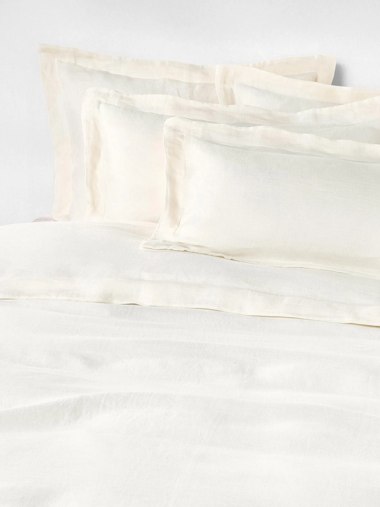 Obliečka na paplón z ľanu's lemom Linna