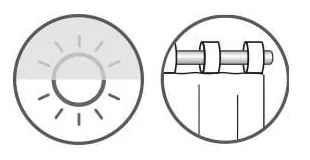 Biela záclona 135x45 cm Floral – Sehlbach