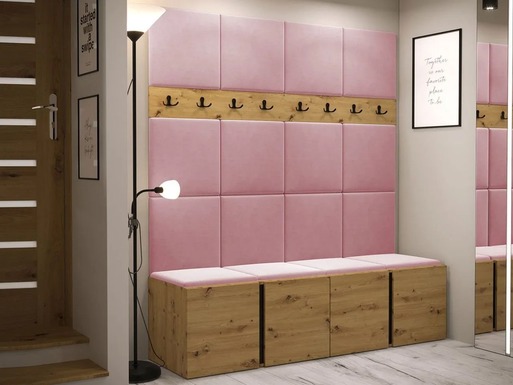 Predsieňová zostava Tavasz V, Farby: kašmír, Farba čalúnenia:: Manila 16