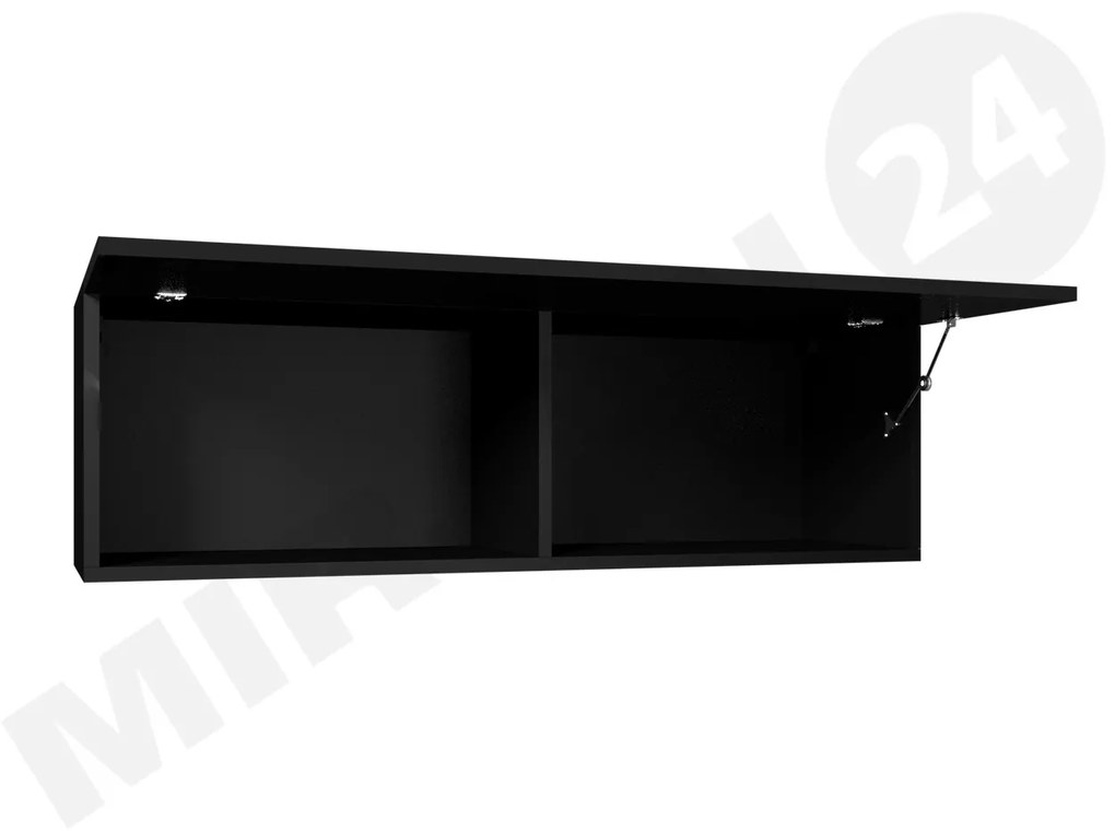 Nábytok Bralani XIV, Farby: dub zlatá, Osvetlenie: osvetlenie LED biele