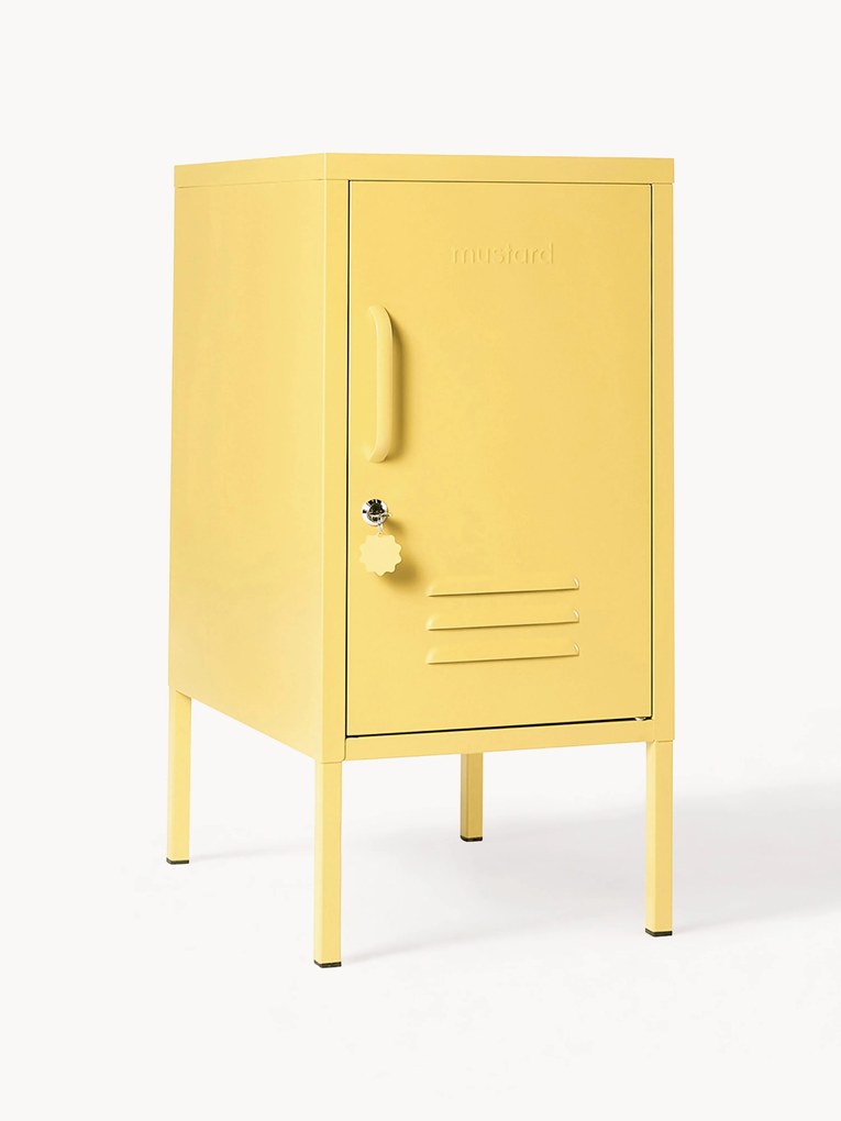 Pravostranný kovový nočný stolík The Shorty