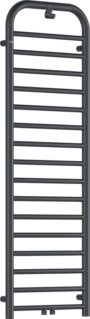 Deante Silia, kúpeľňový radiátor 500x1570 mm, 586W, grafitová, DEA-AGI_DG51