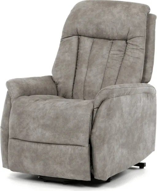 Polohovacie kreslo sivé, elektrické TV-Q8575 GREY3