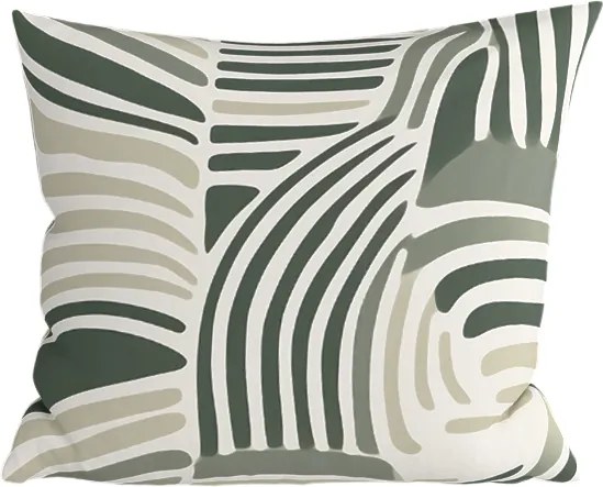 Bavlnená obliečka na vankúš ZENVIA POLY 45x45 cm, farebný