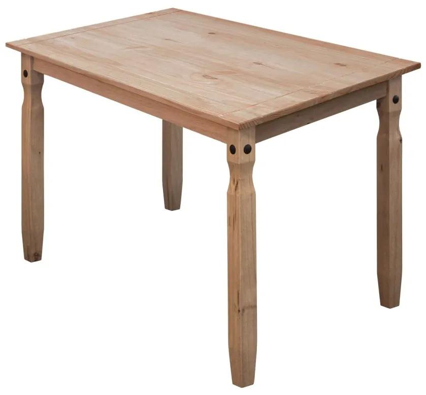 IDEA nábytok Jedálenský stôl 118x79 CORONA 2 vosk 16116
