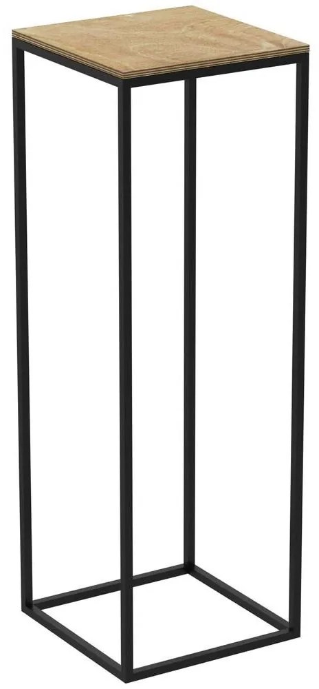 Stojan na kvety 70x24 cm čierna