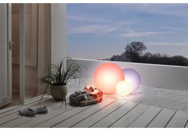Eglo 98108 - LED RGBW Vonkajšie svietidlo MONTEROLO-C LED/9W/230V IP65 pr.600