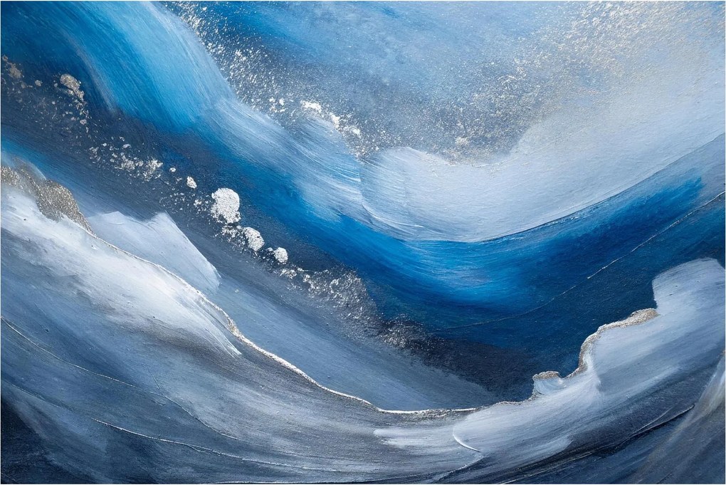 Obraz - Abstrakcia oceánu (90x60 cm)