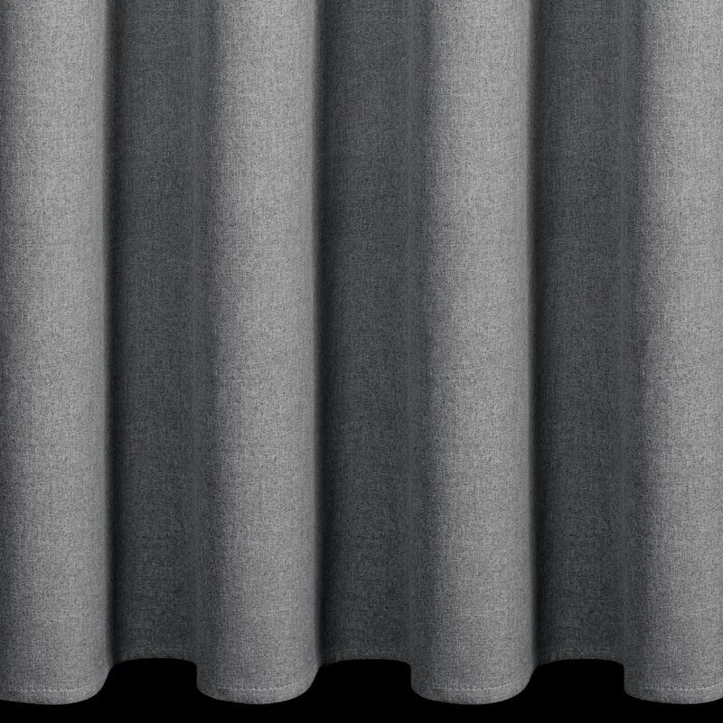 Dekorstudio Zatemňovací záves ZOEY s riasiacou páskou 140x270 cm – oceľovosivý