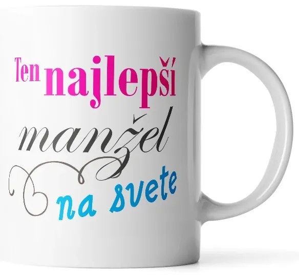 Sablio Hrnek Ten nejlepší manžel na světě - 330 ml - standard