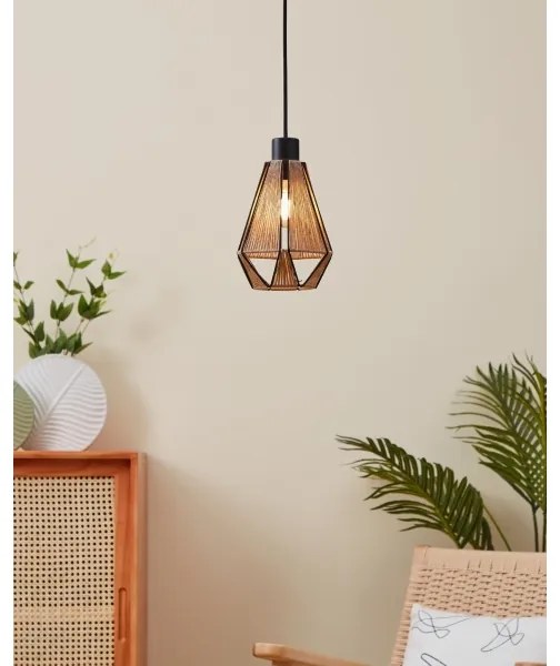 Eglo 43776 - Luster na lanku ADWICKLE 1xE27/40W/230V