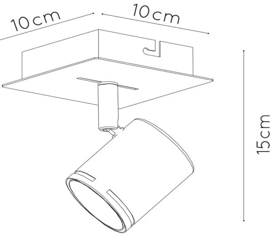 Lucide 26994/05/31 - LED Stmievateľné bodové svietidlo RILOU 1xGU10/5W/230V