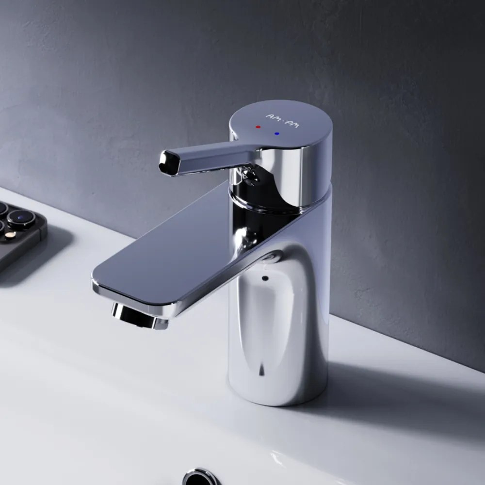 Umývadlová batéria AM.PM X-Joy S FXB02100 jednopáková, chróm