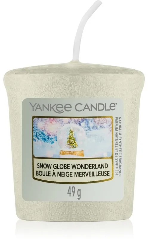Yankee Candle Snow Globe Wonderland 1 Mini Votive votívna sviečka I. 49 g