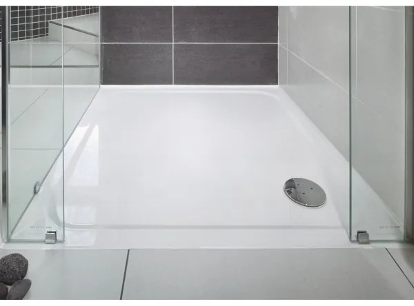 Ravak XA047701010 - Štvorcová sprchová vanička PERSEUS 90x90 cm biela