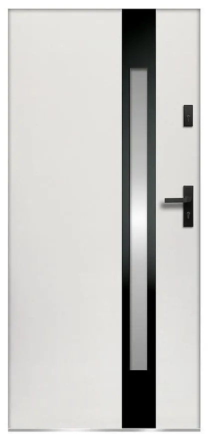 Dvere vchodové Temida S68 90P biele