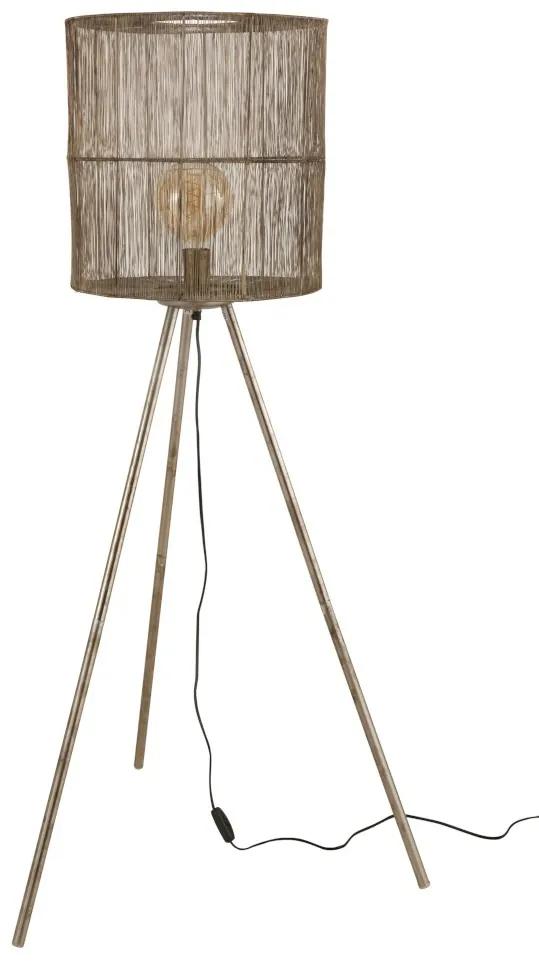 Kovová bronzová stojaca lampa Antiek - Ø 40 * 140cm