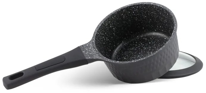 10 kusový set hrncov v čiernom elegantnom dizajne