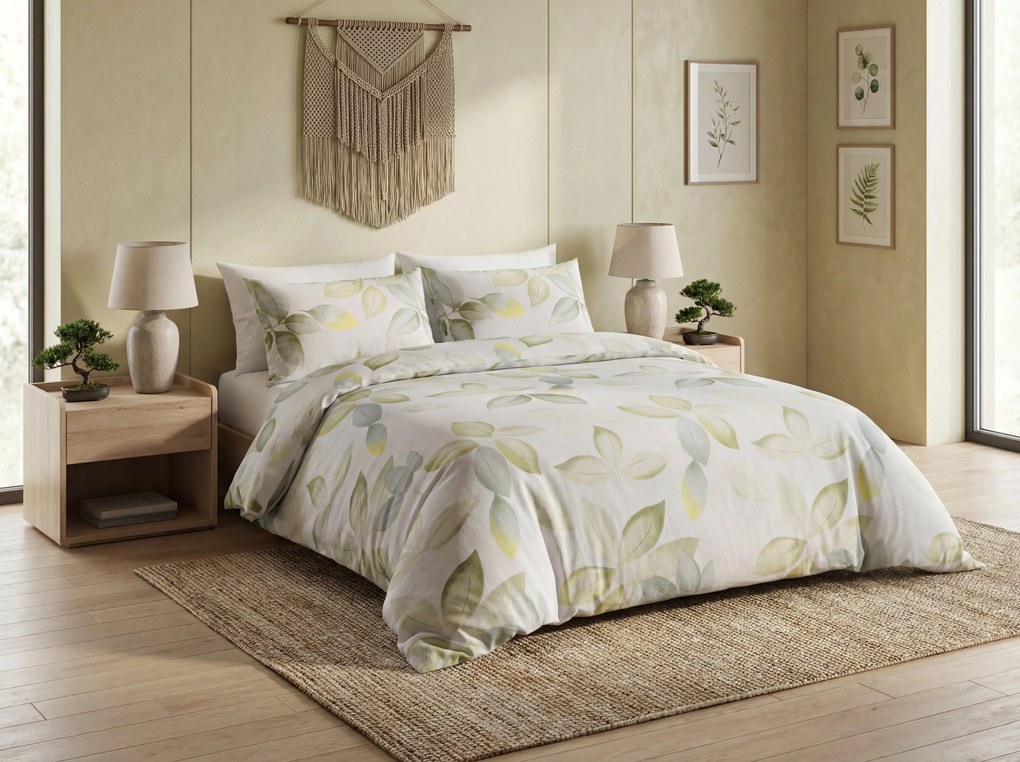 Obliečky z mikrovlákna LIMETTA béžové Rozmer obliečky: 2 ks 70 x 80 cm | 160 x 200 cm