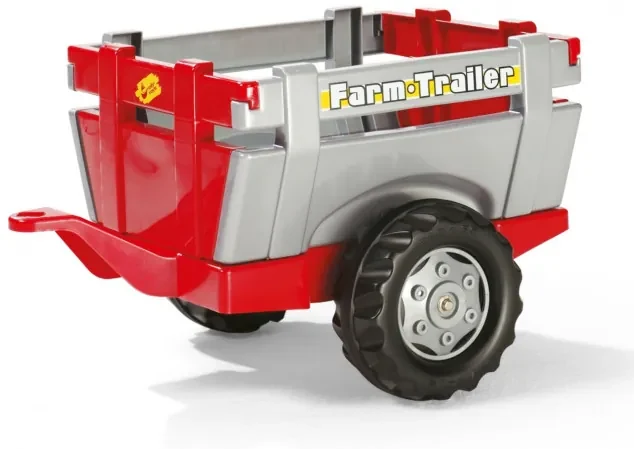 Šlapací traktor RT s prívesom a lyžicou Rolly Toys 811397