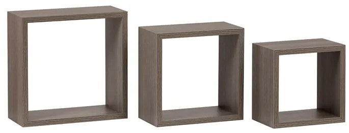BONTEC Polička, mdf, hnedá, P-012 SON Farba: Biela
