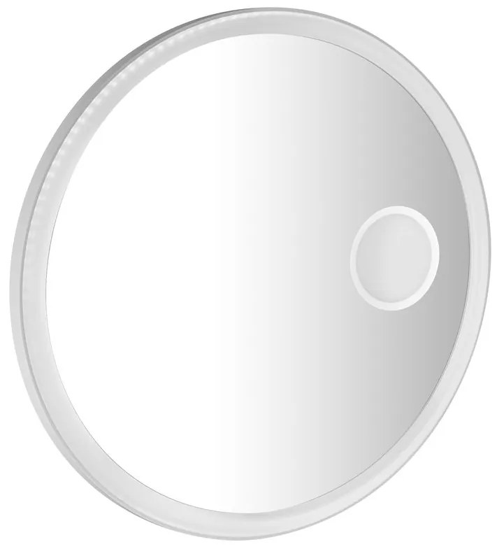 Sapho, FLOAT okrúhle LED podsvietené zrkadlo, ø 80 cm, kozm. zrkadlo, IR senzor, 3500-6500°K, biely, FT800