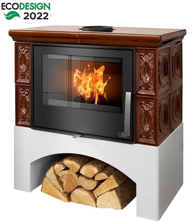 Krbové kachle Panonie Exklusive hnedá