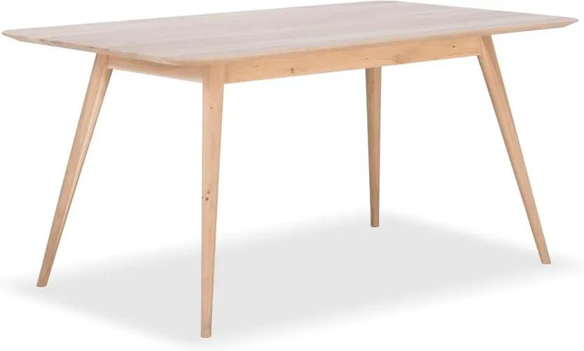 Jedálenský stôl z dubového dreva Gazzda Stafa, 160 × 90 × 75,5 cm