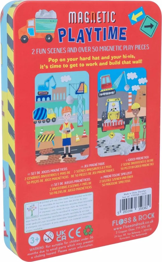 Hra s magnetkami – Stavba