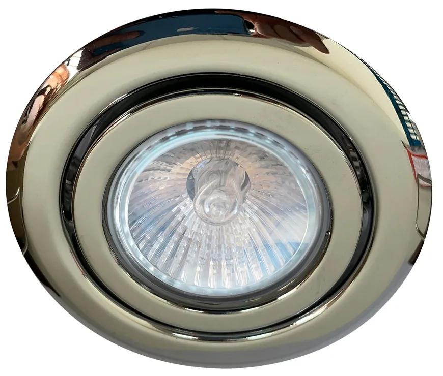 EMITHOR Podhľadové stropné osvetlenie ELEGANT METAL MOVABLE, 1xGU10, 50W, 10cm, chrómované