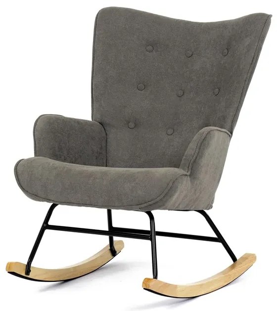 Autronic BONTEC Hojdacie kreslo, modrá, látka, AK-371 BLUE2 Farba: Hnedá