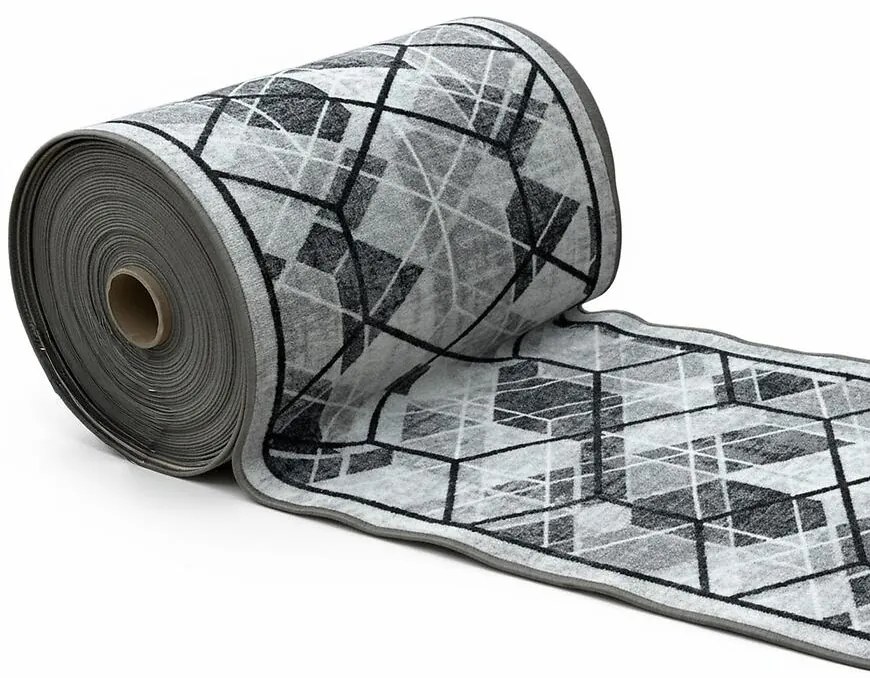 Behúň Geometric 67 cm 2519 sivý/biely