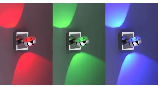 Leuchten Direkt 12471-55 -LED RGBW Stmievateľné svietidlo OPTI LED/6W/230V + DO