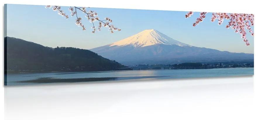 Obraz výhľad na horu Fuji Varianta: 120x40