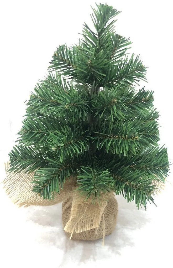 Stromček v jute Tiga, 30 cm, 30 cm