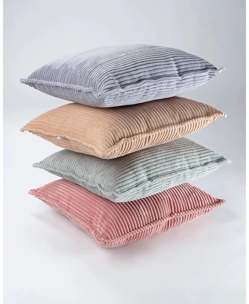 Menčestrový detský pohovkový vankúš v mentolovej farbe Block – Wigiwama