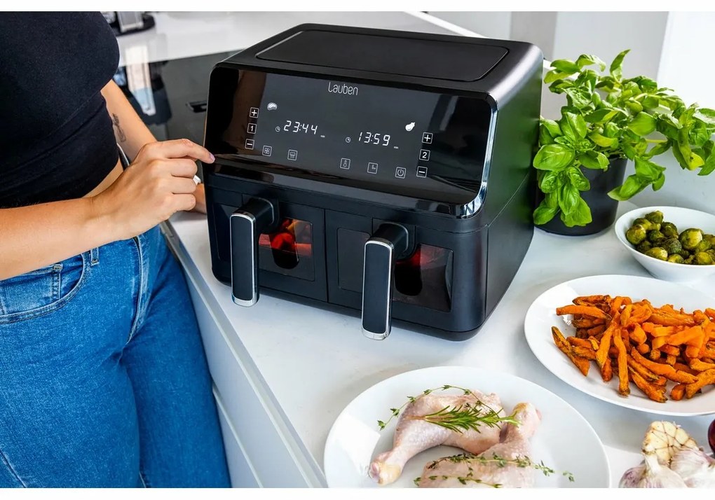 Lauben Teplovzdušná fritéza Lauben DualZone Air Fryer 8000BC