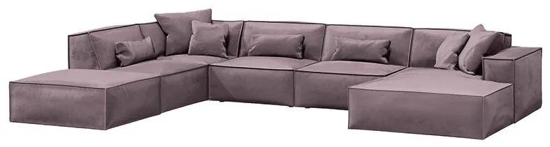 PROXIMA.store - Modulárny gauč GAREDO MAX DRUH LÁTKY: MAGIC VELVET - 2202